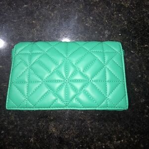 Green 💚 clutch/ cross body purse